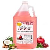 SPA REDI Professional Bulk Massage Oil, Sustained Glide, 1 Gallon