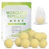 Mosquito Repellent Outdoor Patio, Mosquitoes Repellent Outdoor Powerful, Patio Mosquito Repellent for Yard, Camping, Child&Pets Friendly 10 Pack, Green