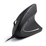 Anker USB Wired Vertical Mouse, Ergonomic Mouse for Computer and Laptops