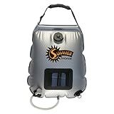 Advanced Elements 5 Gallon Summer Shower / Solar Shower,Silver/Black