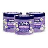 Dr Teal's Shea Sugar Sleep Scrub, with Melatonin, Lavender, & Essential Oils, 19oz (Pack of 3)