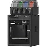 Bambu Lab P1S Combo, P1S 3D Printer and AMS, Support Up to 16 Colors/Multi Materials, 500mm/s Fast Printing & High Precision, CoreXY & Auto Bed Leveling, Ready-to-Use FDM 3D Printers Large Print Size