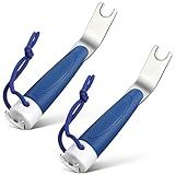 Enhon 2 Pieces Snap Tool for Boat Canvas Snaps, Practical and Durability Boat Cover Snap Release Tool Save Canvas from Ripping, Design for Boaters and Anglers, Blue