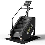 Fitvids Stair Stepper Machine, Commercial Grade Stair Climber with 15 Resistance Levels, Continuous Stair Stepping Machine for Cardio and Lower Body Workouts, LED Screen, Exercise Machine for Home Gym