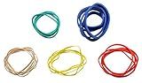 CanDo 10-1855 Hand Exerciser, Additional Latex Free Bands, 5 Pack Set