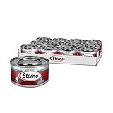 Sterno Fuel Cans - 4-Hour Burn, (12-Pack) Chafing Dish Fuel Can Burners for Food Warmer, Resealable Chafer Fuel Canned Heat, Safe Heat