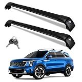 Roof Rack Cross Bars for 2021-2026 Kia Sorento 396lbs Lockable Roof Rails Crossbars Anti-Theft Roof Rackfor Cargoes, Bicycles, Kayaks, Luggage Racks, Suitcases, Canoes