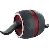 Perfect Fitness Ab Carver Pro Roller Wheel With Built In Spring Resistance, At Home Core Workout Equipment, Red