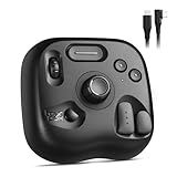 TourBox Lite - Editing Keyboard Compact, Artists Go-to Drawing Macro Keypad, Works with Photoshop, CSP & More, Creative Controller with Custom Software, Streamline All Workflows - Wired Only