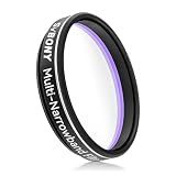 SVBONY SV240 Telescope Filter, 1.25 inch Multi-Narrowband Filter | Increase Contrast, Ha OIII H-Beta, Telescope Accessories for City Astrophotography and Visual Observation