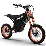 Tuttio Electric Dirt Bike Teens Adults Electric Bike 48V 21AH Removable Battery with Hydraulic Brakes (21AH Dirt Bike)