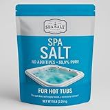 Hot Tub Spa Salt for Water Systems & Chlorine Generators, Pool Salt for Hotspring, Jacuzzi, Caldera, Ace, & Freshwater, 5 Lbs/500 Gallons