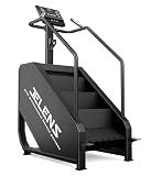 JELENS Stair Stepper Machine with LED Screen, 550 LBS Commercial Grade Stairmaster Machine, Stair Climber with 15 Resistance Levels, 24-165 Steps/Minute