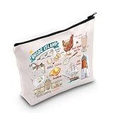 PWHAOO Rhode Island State Souvenirs Gift Rhode Island Makeup Bag Rhode Island Home Cosmetic Bag Rhode Island Tourism Gift (Rhode Island M)