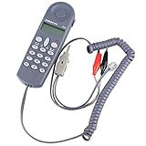 C019 Telephone Phone Line Network Cable Tester Butt Test Tester Lineman Tool Cable Set with Connectors and Joiner