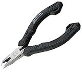 ENGINEER NZ-05 Full Flush Cut Chip Cutters, 45 Degree Angled Jaws Cutting Pliers for Quick & Easy Removal of ICS (DIL DIP SIP Packages etc.).Made in Japan