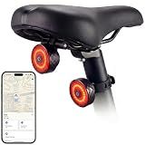 GPS Tracker for Bikes with Tail Light, Real-Time & Anti-Theft Bike Locator