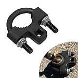 Sumjig 1 PC Car Steering Wheel Internal Ball Head Rudder Stock Wrench, Anti-slip U-shaped Tooth Structure Rocker Disassemble Installation Tool, Multi-function Universal for Cars Repair Parts (Black)