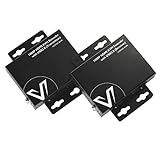 AV Access HDMI KVM USB Extender Over Cat5e/6/6a/7 260ft/80M, 2 USB 2.0 Ports, Zero-Latency, Plug and Play, PoE, No Driver, Supports All Operating System, Keyboard and Mouse USB Over Ethernet