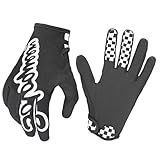 SOLO QUEEN Sim-Racing Gloves for Steering Wheel Simulators (Black,XL)