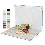 Photo Backdrop Board Product Photography: 10pcs 20patterns Table Top Food Background Kit - Flat Lay Props for Jewelry.(Small Size 16.5x11.7in)