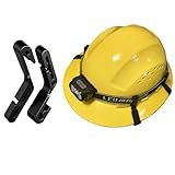 Hard Hat Light Clips 8 Pack,Hardhat Headlamp Clips for Full Brim Helmets, Tool-Free Hardhat Accessories Hard Hat Headlamp Clips for Construction, Mining, Firefighting, Cycling