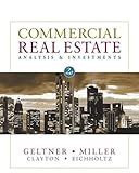 Commercial Real Estate Analysis and Investments