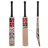 SS Noir Premium Kashmir Willow Cricket Bat – Bat Cover Included, Size 4
