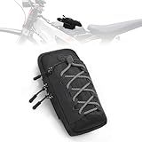 Silutrcn Electric Dirt Bike Front Bag,Battery Tank Frame Storage Pouch for E Dirt Ebike Yozma IN10/Tutti Soleil 01/Surron Light Bee/E Ride Pro/Talaria XXX Sting MX3,R MX4,MX5 Pro/79Bike Falcon