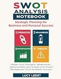 SWOT Analysis Notebook: Strategic Planning and Personal Success: Master Your Strengths, Weaknesses, Opportunities, and Threats with Expert Management Tools for Better Success