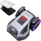 ANTHBOT M9 Robotic Lawn Mower with Garage, 1/4 Acre Wire-Free NRTK & Vision