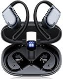 Translation Earbuds Real Time 164 Languages AI Translator Ear Buds 90H Playtime Bluetooth Translating Earbuds with LED Display AI Headphones Audifonos Traductores for Travel Business Learning Black