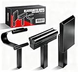 Rogierra Blacksmith Anvil Forge Hardy Tool Set - 3/4" Hot Cut, Creasing Stake, Spring Fuller - 3 Pcs Heavy Duty Forging Tools for Metalwork & Knife Making