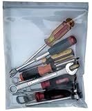 uGems 10" x 12" 8 Mil 20 Extra Heavy-Duty Puncture-Resistant Clear Reclosable Resealable Zipper Bags – 20 Pack for Food, Tools, Office Supplies – SKU: r1012-8mil-20