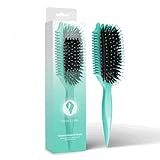 Bounce Curl Volume EdgeLift Brush, 5-in-1 Tool for Volumized Waves, Curls & Coils - Teal