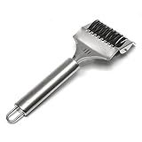 Mangocore 16x7x3.1cm High Grade Stainless Steel Noodle Lattice Roller Docker Dough Cutter Pasta Spaghetti Maker for Kitchen Cooking Tools