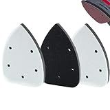 3pcs Mouse Detail Sanding Interface Pad 140mm*90mm 5 Holes Foam Interface Mouse Sander Sandpaper Backing Pad ﻿