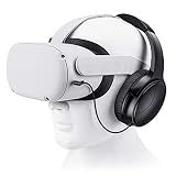 SARLAR VR Gaming Headphones for Quest 2/Quest 3 Increase VR Immersion, Custom Length Cable, Optimized Gaming Audio Driver, Memory Protein Ear Pads Noise Isolating and Other Accessories