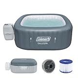 Coleman Hawaii Energy-Efficient AirJet Inflatable Hot Tub 4-6 Person with App-Control