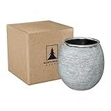 Northwood Sauna - Sauna Aromatherapy Stone Cup - Essential Oil Diffuser - Natural Rock with Stainless Steel Bowl