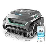 (2025 New) WYBOT C2 Cordless Robotic Pool Cleaner with Ultra-Fine Filtration, Wall & Waterline Cleaning, Automatic Pool Vacuum Robot for Inground Pools, Max 180mins Runtime, App Control