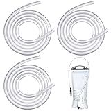 Pangda 3 Pcs Hydraulics Reservoir Hose Replacement Hydration Non Kinking Drink Tube 59 Inches Long Drinking Tubes Bite Bottle Water Bladder Hose for Sports Bladder Backpack System Packs