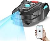 YARDCARE M800Plus GPS+3D Vision Cordless Robot Lawn Mower with Bow-Shaped Path Mowing, APP Control, Robotic Lawnmower with Obstacle Avoidance, Auto-Charging, Height Adjust for Lawns up to 8611 sq.ft