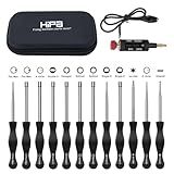 Hipa Pack-of-12 Carburetor Adjustment Tool Carb Adjusting Tool Kit for 2-Cycle Small Engine Poulan Husqvarna STIHL Echo Trimmer Weedeater Chainsaw
