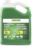 Kärcher Multi Purpose Pressure Washer Detergent, Removes Dirt and Grime from Fences, Siding, Patios, Driveways, Sidewalks, Concrete and More, Highly Concentrated, Makes up to 20 gal of Cleaner