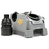 Drill Doctor DD500X Twist Drill Bit Sharpener - 3/32" to 1/2" - Electric Sharpener - High Speed & Portable - For Steel, Masonry, Carbide & Tin-Coated Drill Bits - Adjustable 118° or 135° Angle