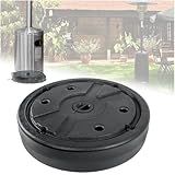 elysia Patio Heater Sand Box Water Box Patio Heater Weight Bladder to Increase The Stability of Patio Heaters Maximum Capacity 26.45 lbs,Easy to Assemble,Durable,Patio Heater Accessory(Black)