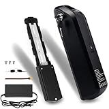 Ebike Battery 36V/48V 10.4Ah 15.6Ah 20Ah,E-Bike Scooter Lithium,40A BMS Lithium Replacement Battery for 36V/48v Controller 0-1500W