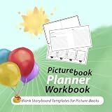 Blank Storyboard and Templates for Children Picture Books, Square Ratio