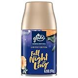 Glade Automatic Spray Refill, Air Freshener for Home and Bathroom, Fall Night Long, 6.2 Oz